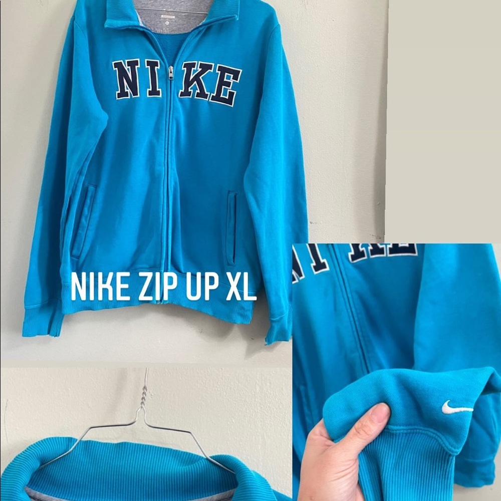 90s Nike zip up. XL